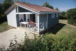 Chalet 6 à 7 personnes avec terrasse couverte