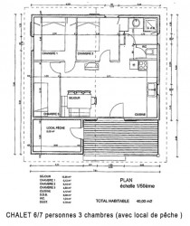 Plan du chalet