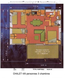 plan du chalet