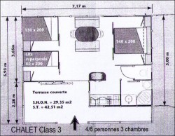 plan du chalet