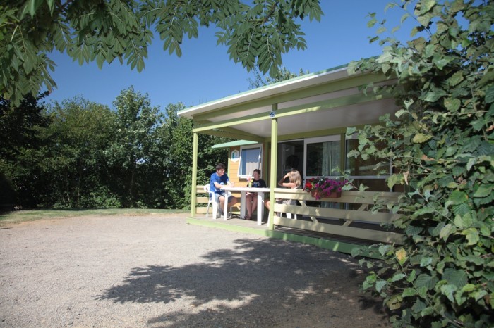 Chalet pas cher en location au camping familial en Vendée