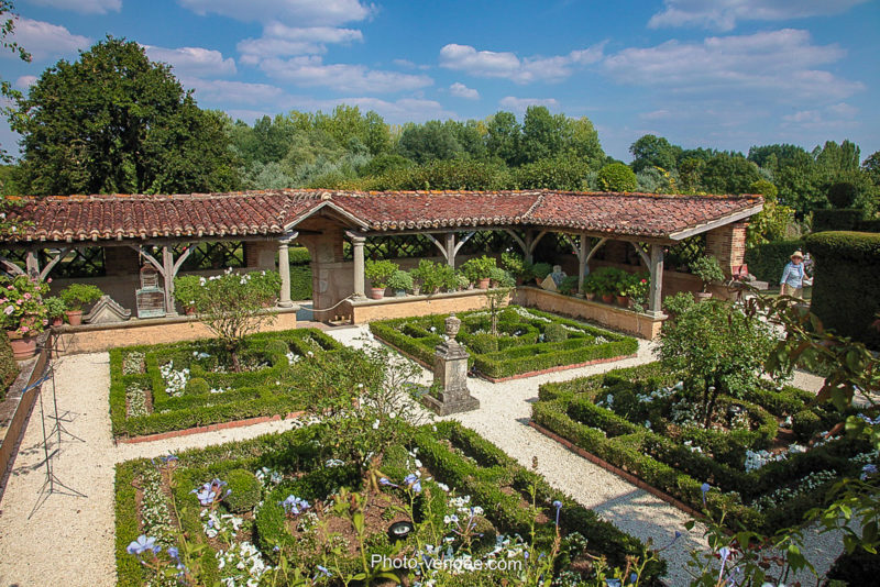 Fleurissement des jardins de William Christies