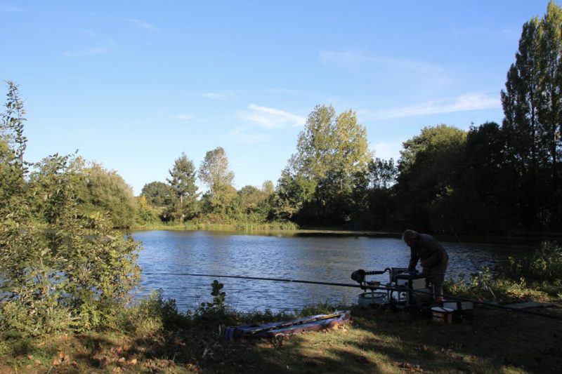 Pêche privée au camping les Rulières pendant vos vacances