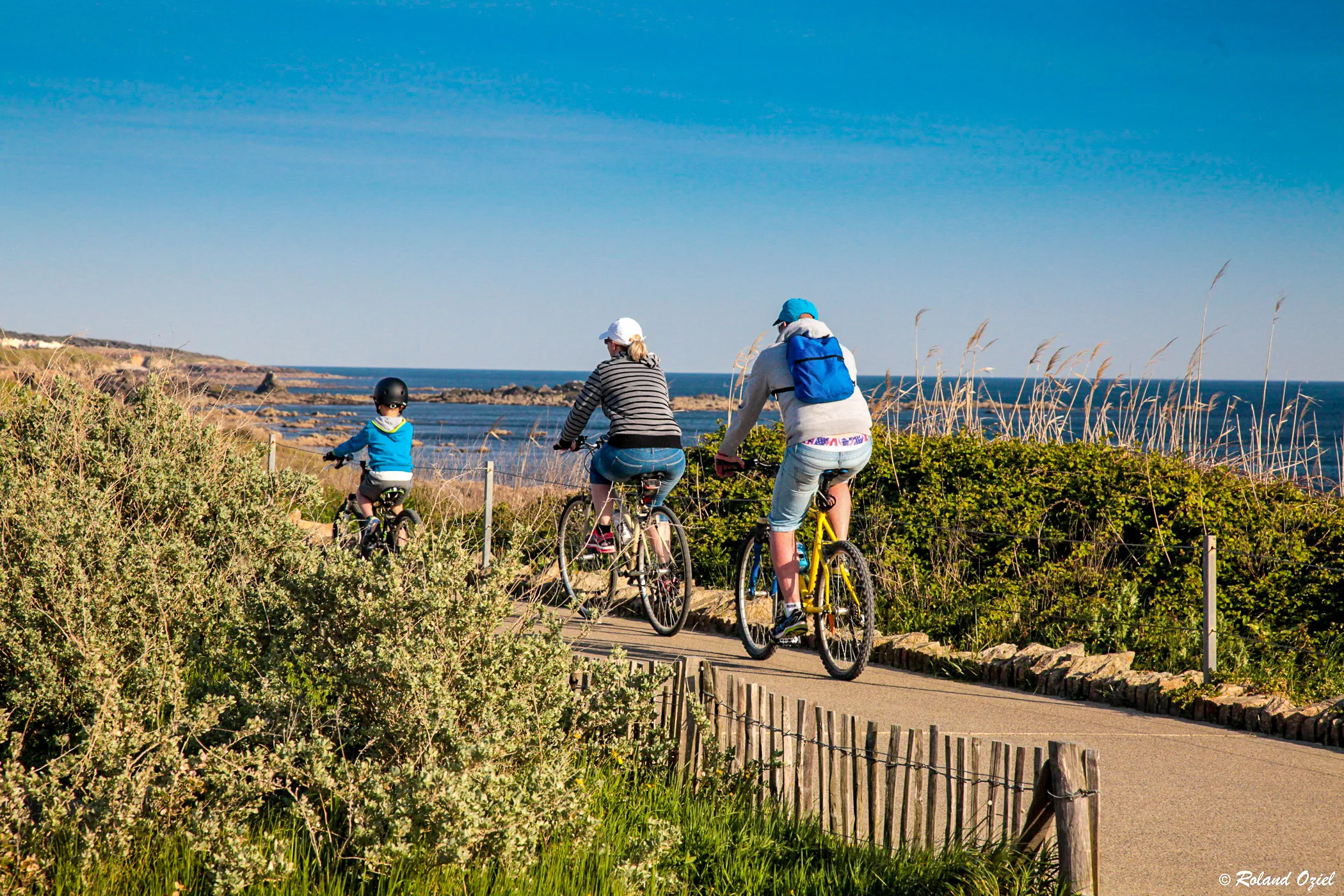 les sables cayola en vélo en vendée